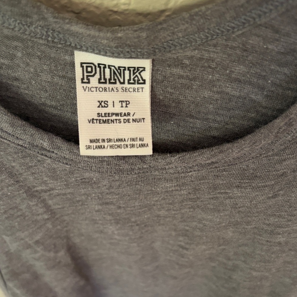 PINK Victoria's Secret Gray Tank Top - Picture 2 of 3